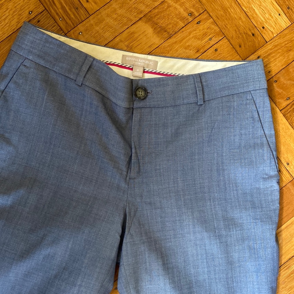 Size 6 light blue BR womens trousers